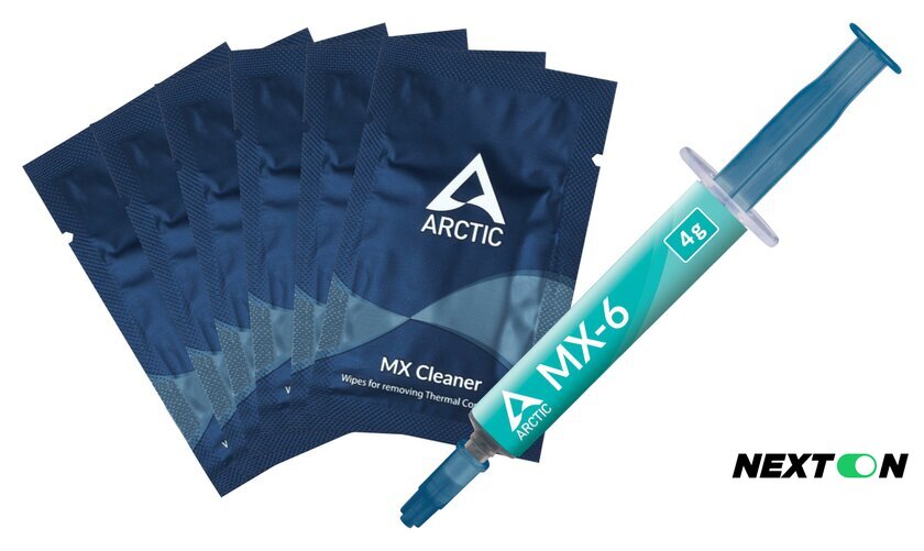 Термопаста Arctic MX-6 MX Cleaner ACTCP00084A (4 г) - Изображение №1 — Интернет-магазин Nexton