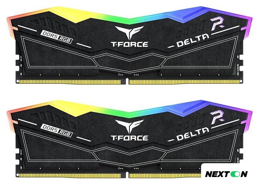 Оперативная память Team T-Force Delta RGB 2x32ГБ DDR5 6000 МГц FF3D564G6000HC38JDC01 - Изображение №1 — Интернет-магазин Nexton