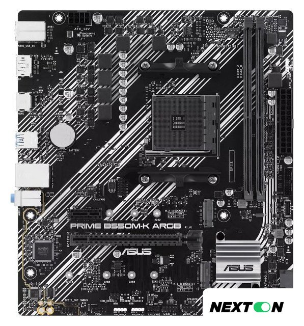 Материнская плата ASUS Prime B550M-K ARGB - Изображение №1 — Интернет-магазин Nexton