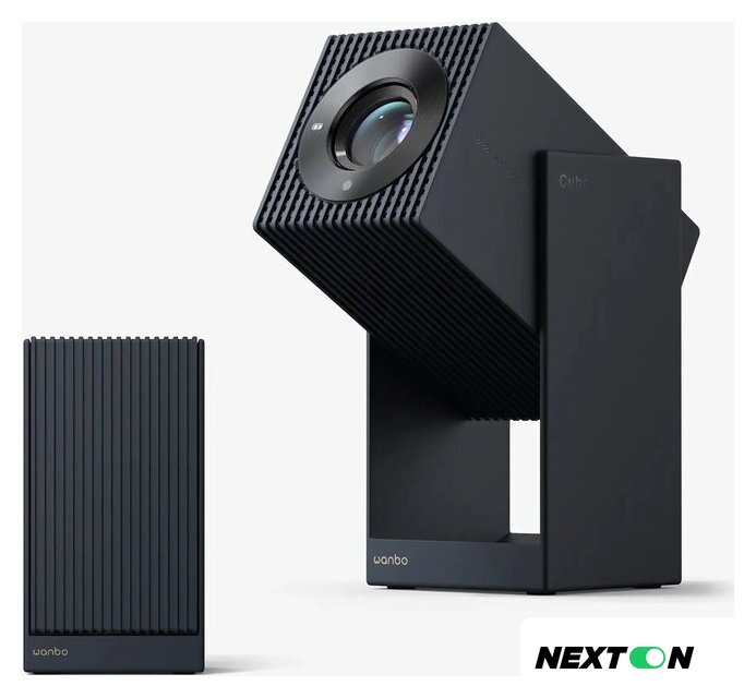 Проектор Wanbo Cube 2 Pro (темно-синий) - Изображение №4 — Интернет-магазин Nexton