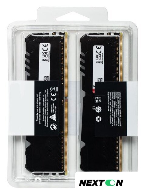 Оперативная память Kingston FURY Beast RGB 2x16ГБ DDR4 3200МГц KF432C16BB12AK2/32 - Изображение №7 — Интернет-магазин Nexton