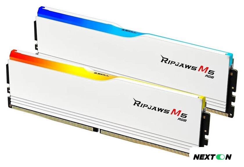 Оперативная память G.Skill Ripjaws M5 RGB 2x32ГБ DDR5 6000 МГц F5-6000J3238G32GX2-RM5RW - Изображение №2 — Интернет-магазин Nexton