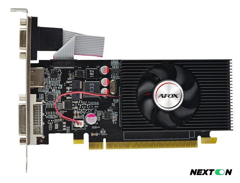 Видеокарта AFOX GeForce GT 730 1GB GDDR3 AF730-1024D3L3-V3 - Изображение №1 — Интернет-магазин Nexton