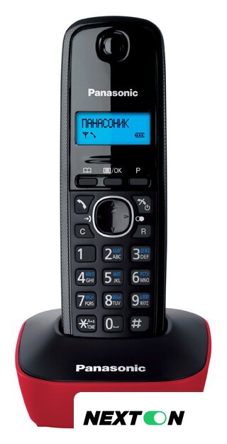 Радиотелефон Panasonic KX-TG1611RUR - Изображение №2 — Интернет-магазин Nexton