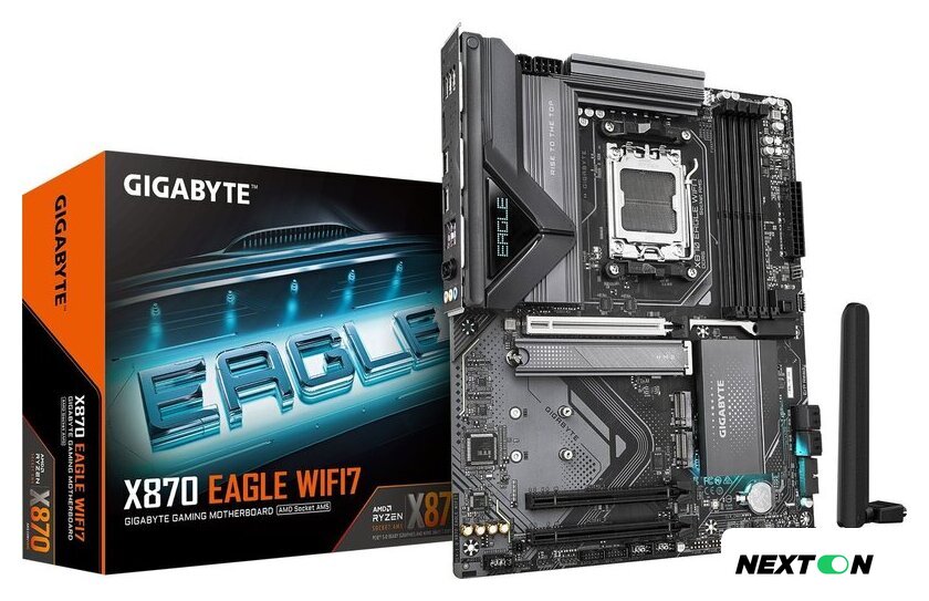Материнская плата Gigabyte X870 Eagle WiFi7 - Изображение №4 — Интернет-магазин Nexton