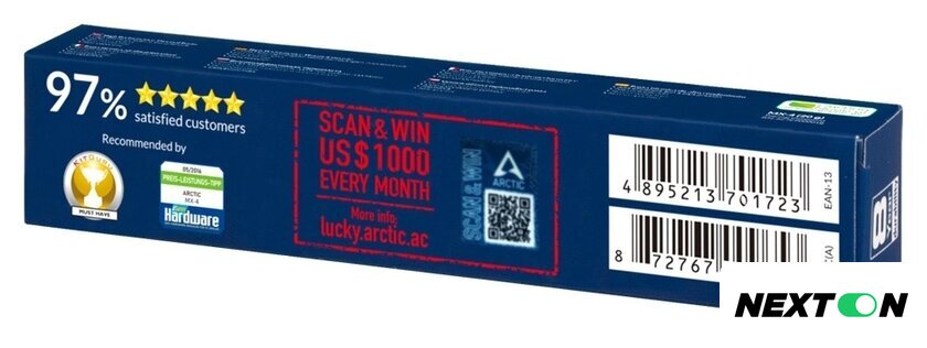 Термопаста Arctic MX-4 ACTCP00001B (20 г) - Изображение №3 — Интернет-магазин Nexton