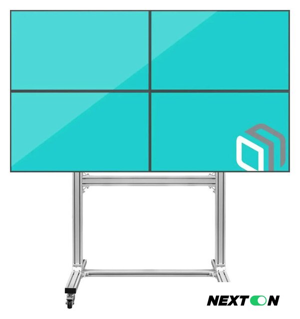 Стойка для телевизора Onkron FSPRO2L-22 (серебристый) - Изображение №1 — Интернет-магазин Nexton