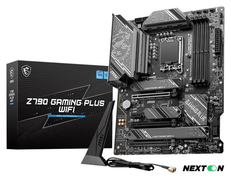 Материнская плата MSI Z790 Gaming Plus WiFi - Изображение №2 — Интернет-магазин Nexton