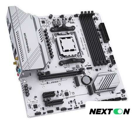 Материнская плата Maxsun Terminator B650M WiFi Ice - Изображение №3 — Интернет-магазин Nexton