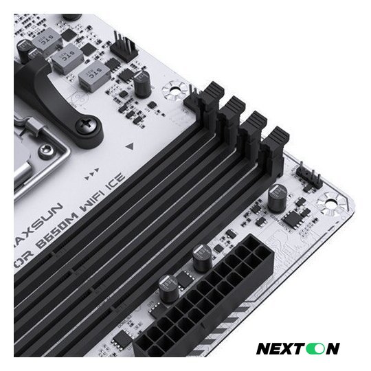 Материнская плата Maxsun Terminator B650M WiFi Ice - Изображение №7 — Интернет-магазин Nexton