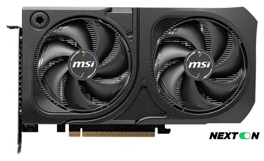 Видеокарта MSI GeForce RTX 5060 Ti 8G Shadow 2X OC Plus - Изображение №1 — Интернет-магазин Nexton