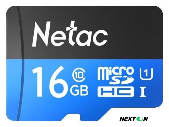 Карта памяти Netac P500 Standard 16GB NT02P500STN-016G-R (с адаптером) - Изображение №2 — Интернет-магазин Nexton