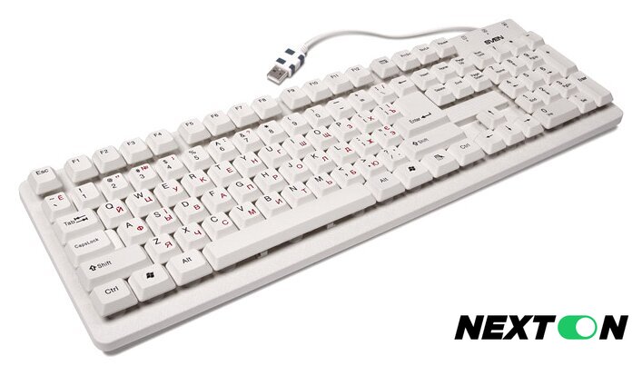 Клавиатура SVEN Standard 301 USB (белый) - Изображение №4 — Интернет-магазин Nexton