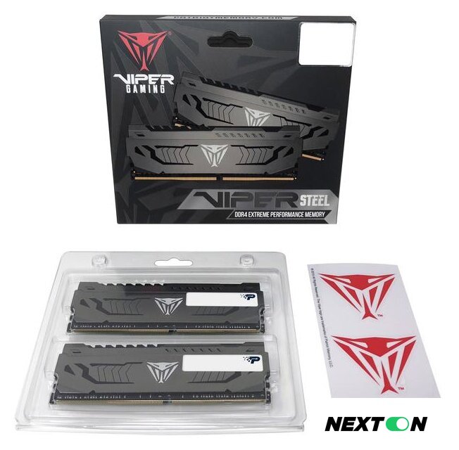 Оперативная память Patriot Viper Steel 2x16GB DDR4 PC4-28800 PVS432G360C8K - Изображение №5 — Интернет-магазин Nexton