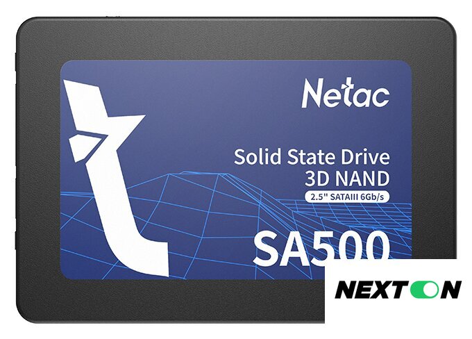 SSD Netac SA500 1TB NT01SA500-1T0-S3X - Изображение №1 — Интернет-магазин Nexton
