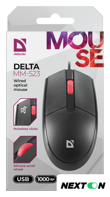 Мышь Defender Delta MM-523 - Изображение №5 — Интернет-магазин Nexton