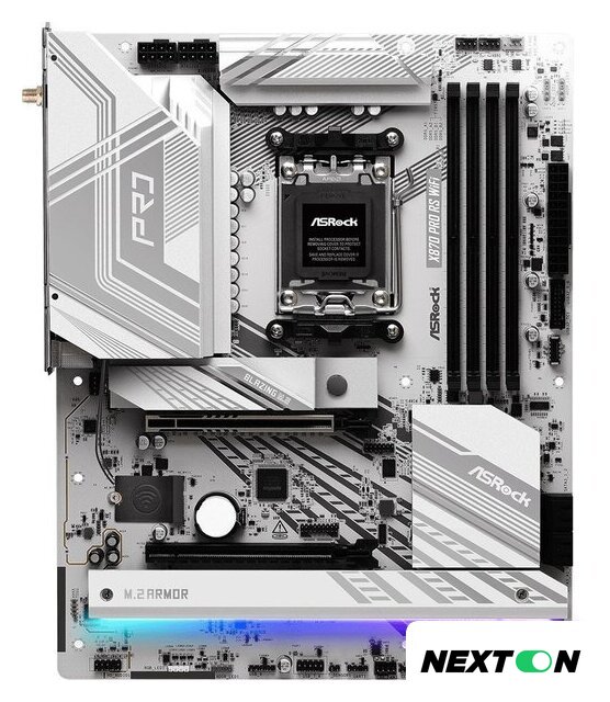 Материнская плата ASRock X870 Pro RS WiFi - Изображение №1 — Интернет-магазин Nexton