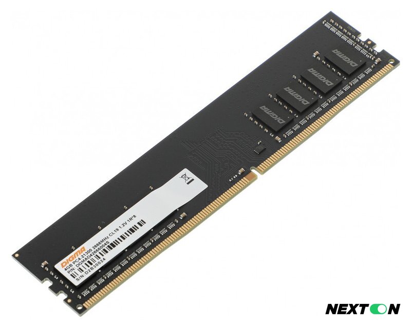 Оперативная память Digma 4ГБ DDR4 2666 МГц DGMAD42666004S - Изображение №2 — Интернет-магазин Nexton