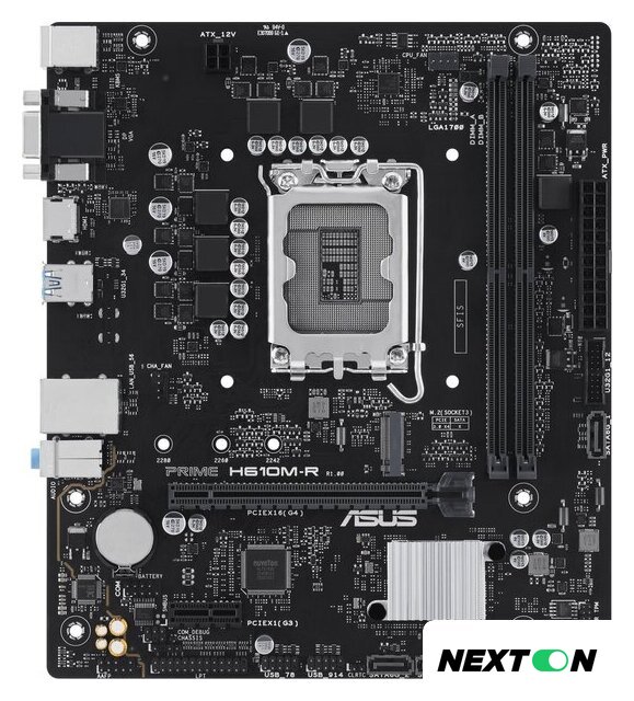 Материнская плата ASUS Prime H610M-R-SI - Изображение №1 — Интернет-магазин Nexton