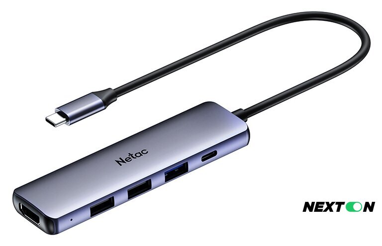 Док-станция Netac WF13 NT08WF13-30GR - Изображение №1 — Интернет-магазин Nexton