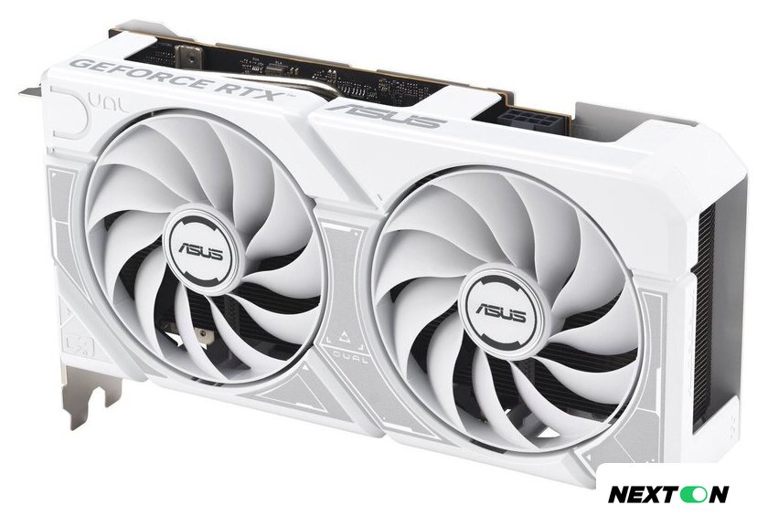 Видеокарта ASUS Dual GeForce RTX 5060 8GB GDDR7 White OC Edition DUAL-RTX5060-O8G-WHITE - Изображение №6 — Интернет-магазин Nexton