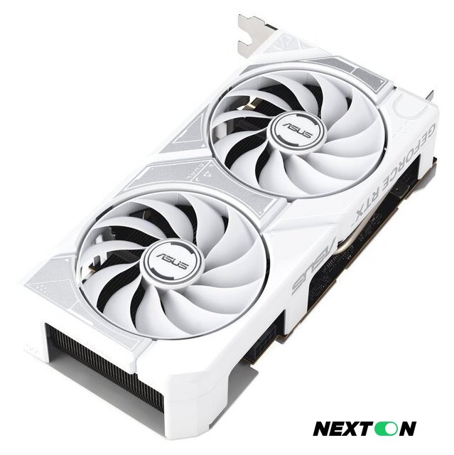 Видеокарта ASUS Dual GeForce RTX 5060 8GB GDDR7 White OC Edition DUAL-RTX5060-O8G-WHITE - Изображение №5 — Интернет-магазин Nexton