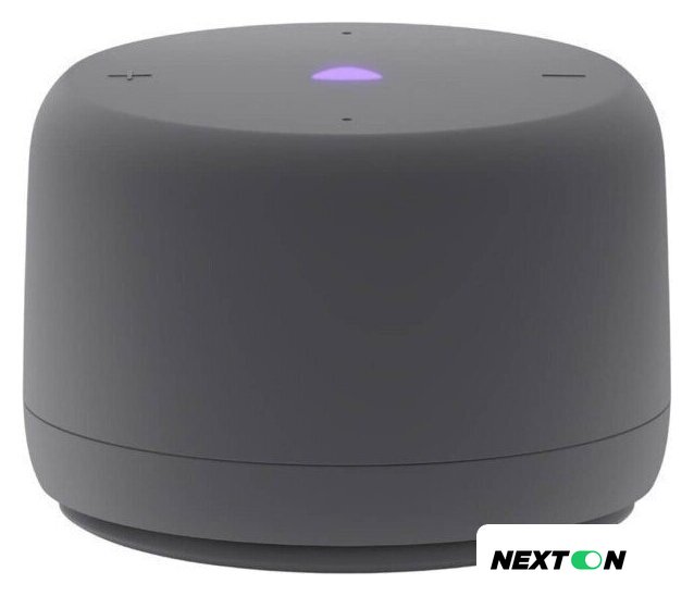 Умная колонка Яндекс Станция Лайт 2 без часов (серый) - Изображение №3 — Интернет-магазин Nexton