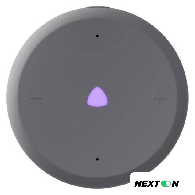 Умная колонка Яндекс Станция Лайт 2 без часов (серый) - Изображение №2 — Интернет-магазин Nexton