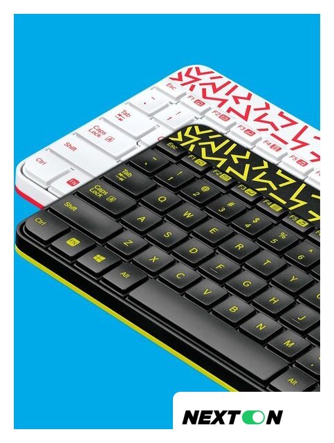 Офисный набор Logitech MK240 Nano 920-008198 (черный) - Изображение №5 — Интернет-магазин Nexton