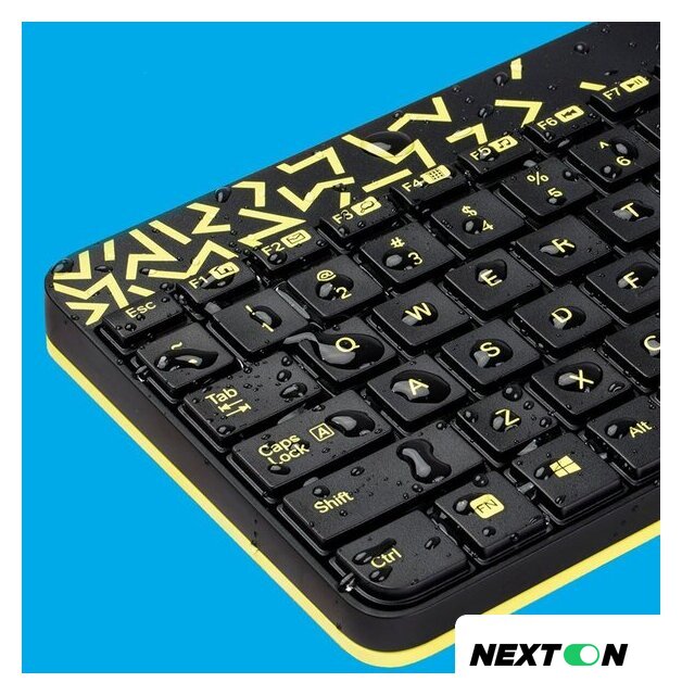 Офисный набор Logitech MK240 Nano 920-008198 (черный) - Изображение №4 — Интернет-магазин Nexton