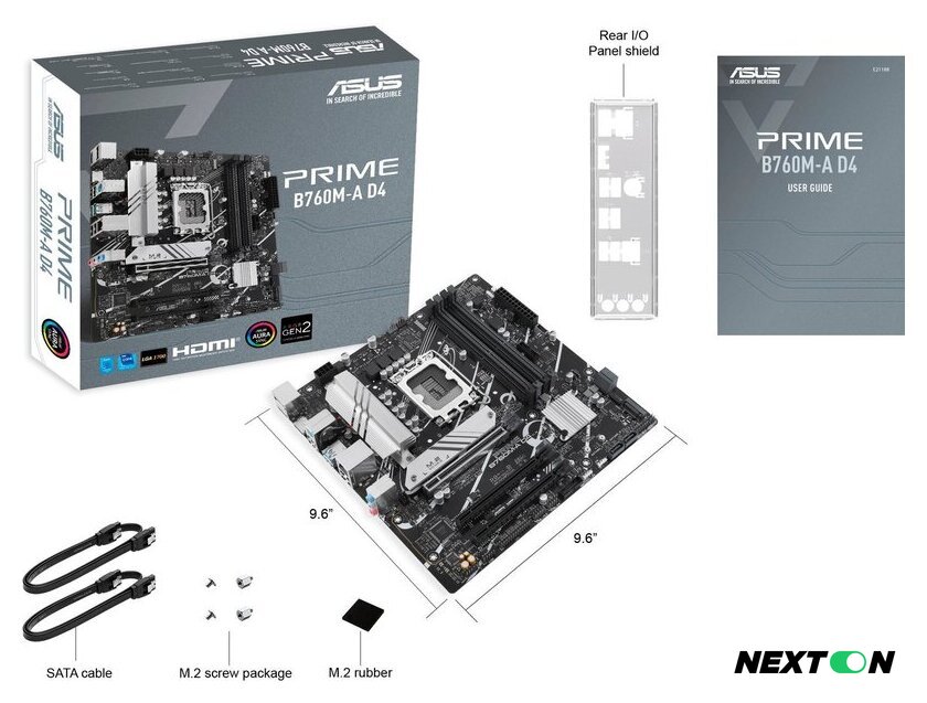 Материнская плата ASUS Prime B760M-A D4-CSM - Изображение №6 — Интернет-магазин Nexton