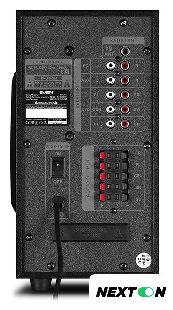 Акустика SVEN HT-201 - Изображение №3 — Интернет-магазин Nexton