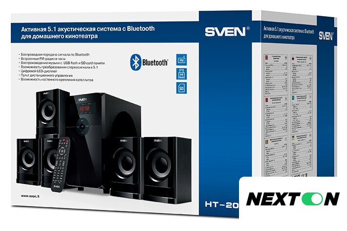 Акустика SVEN HT-201 - Изображение №8 — Интернет-магазин Nexton