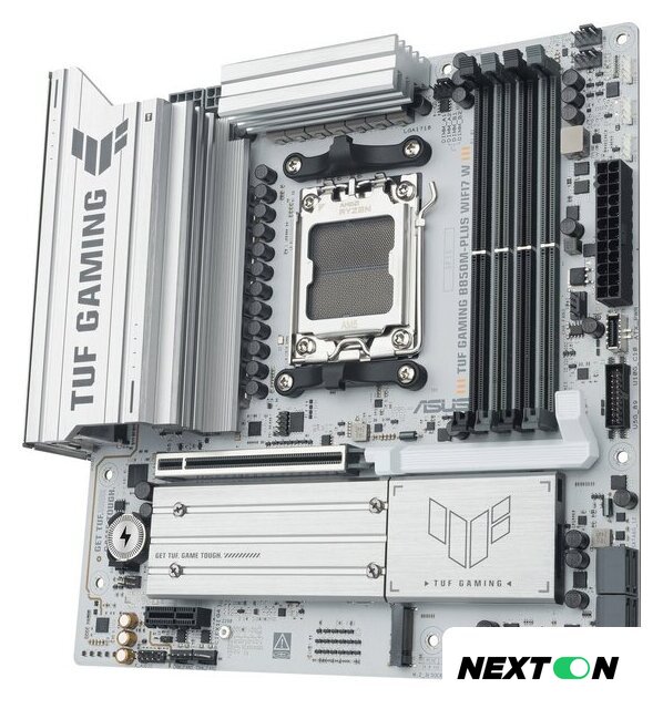 Материнская плата ASUS TUF Gaming B850M-Plus WiFi7 W - Изображение №2 — Интернет-магазин Nexton