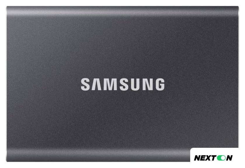 Внешний накопитель Samsung T7 1TB (серый) - Изображение №1 — Интернет-магазин Nexton