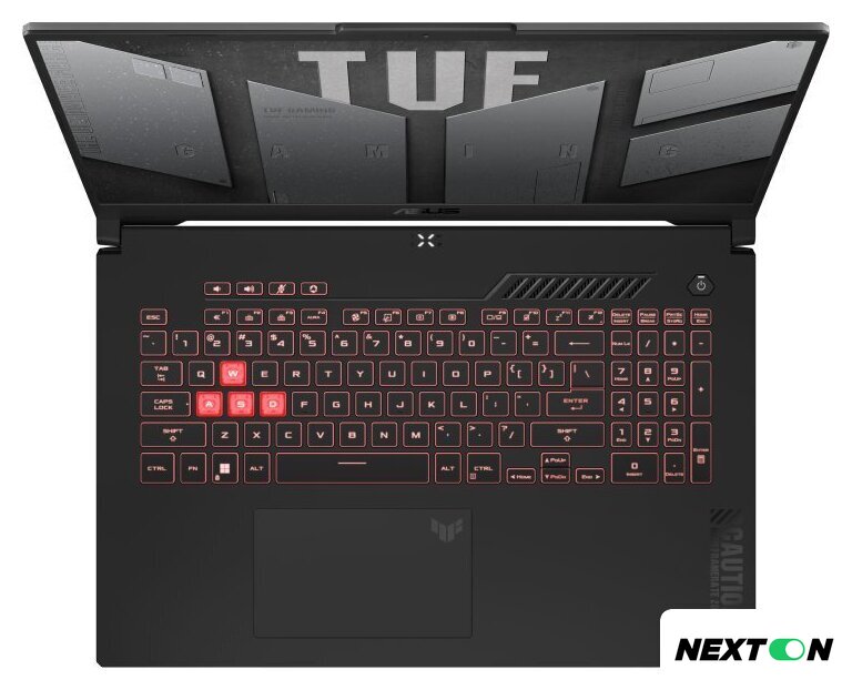 Игровой ноутбук ASUS TUF Gaming A17 2023 FA707NUQ-HX034 - Изображение №3 — Интернет-магазин Nexton