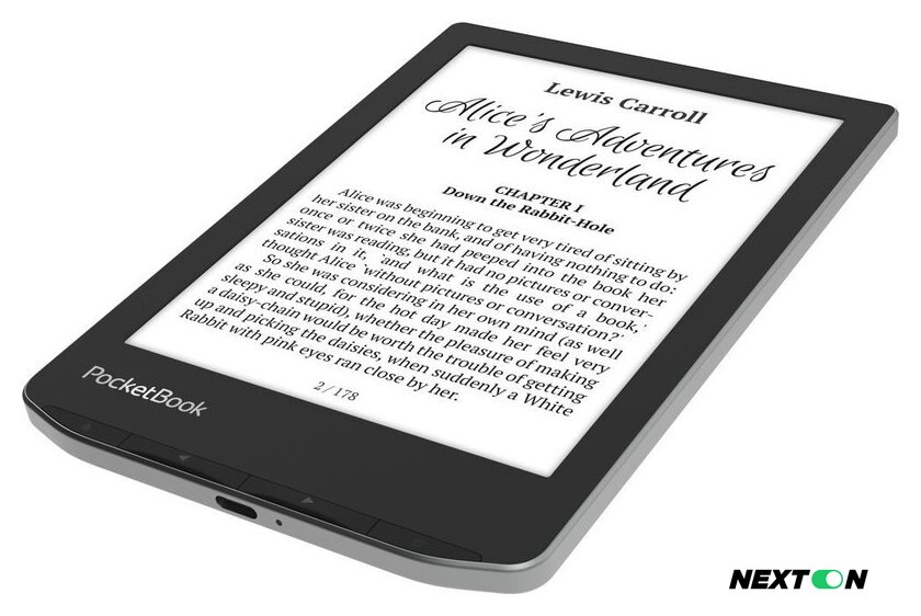 Электронная книга PocketBook 629 Verse Mist Grey - Изображение №4 — Интернет-магазин Nexton