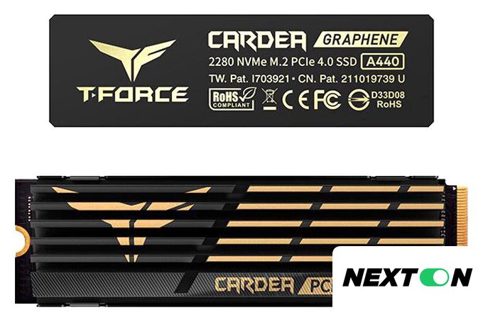 SSD Team T-Force Cardea A440 1TB TM8FPZ001T0C327 - Изображение №1 — Интернет-магазин Nexton