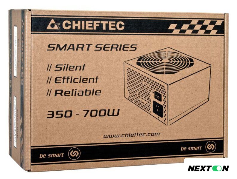 Блок питания Chieftec Smart 600W (GPS-600A8) - Изображение №4 — Интернет-магазин Nexton