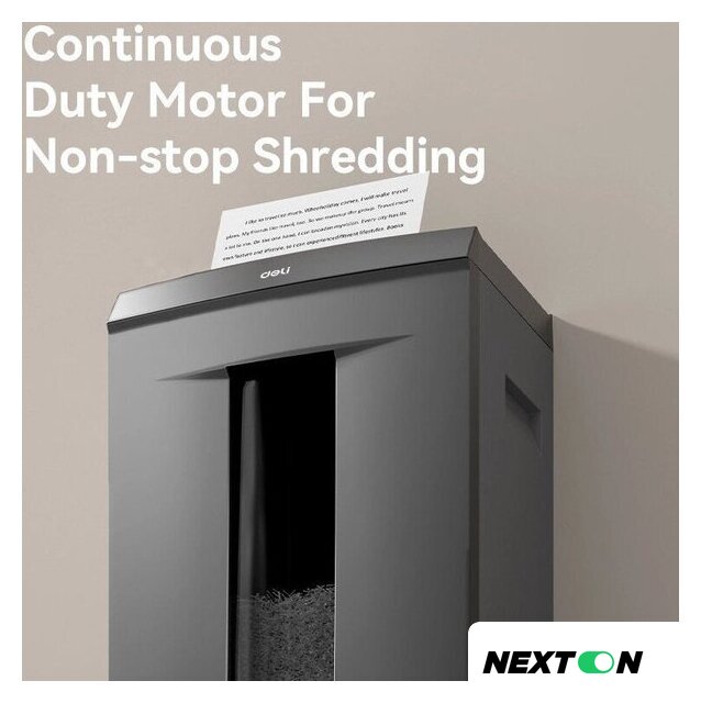Шредер Deli ET095 (серый) - Изображение №6 — Интернет-магазин Nexton