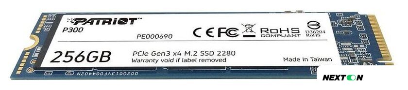 SSD Patriot P300 256GB P300P256GM28 - Изображение №3 — Интернет-магазин Nexton