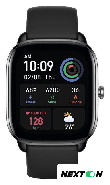 Умные часы Amazfit GTS 4 Mini (полночный черный) - Изображение №3 — Интернет-магазин Nexton