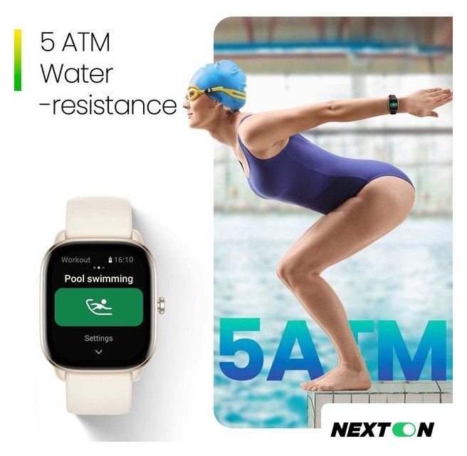 Умные часы Amazfit GTS 4 Mini (полночный черный) - Изображение №10 — Интернет-магазин Nexton