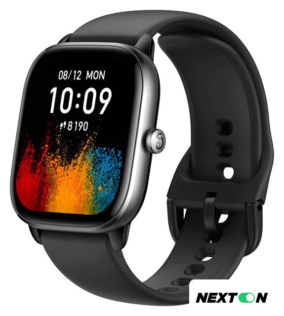 Умные часы Amazfit GTS 4 Mini (полночный черный) - Изображение №1 — Интернет-магазин Nexton
