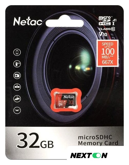 Карта памяти Netac P500 Extreme Pro 32GB NT02P500PRO-032G-S - Изображение №5 — Интернет-магазин Nexton