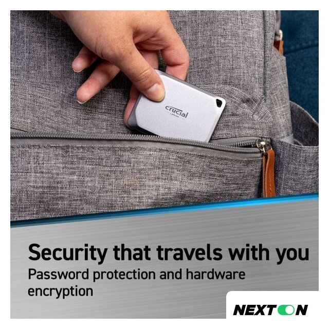 Внешний накопитель Crucial X9 Pro 1TB CT1000X9PROSSD9 - Изображение №5 — Интернет-магазин Nexton