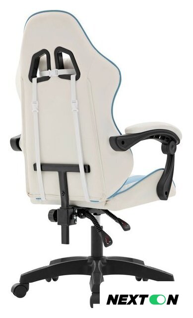 Игровое (геймерское) кресло Defender Legas (белый/голубой) - Изображение №3 — Интернет-магазин Nexton