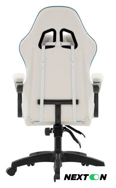 Игровое (геймерское) кресло Defender Legas (белый/голубой) - Изображение №4 — Интернет-магазин Nexton