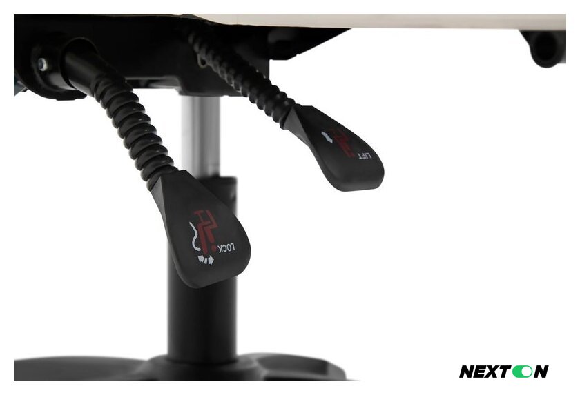 Игровое (геймерское) кресло Defender Legas (белый/голубой) - Изображение №10 — Интернет-магазин Nexton