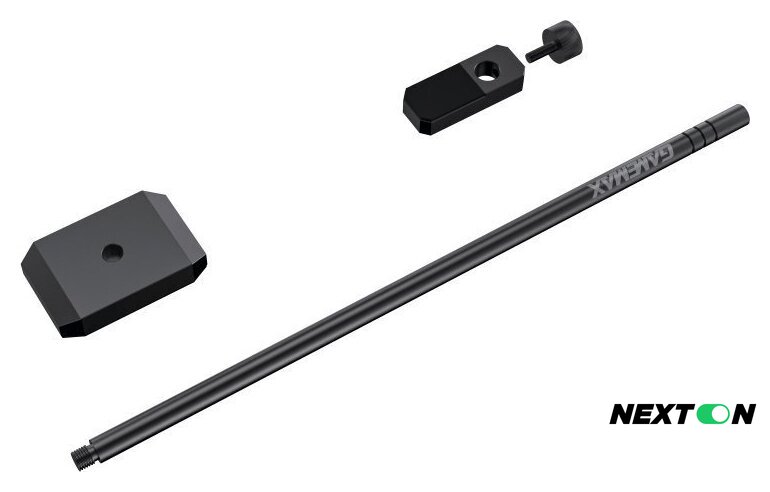 Держатель видеокарты GameMax GPU-192 (черный) - Изображение №4 — Интернет-магазин Nexton